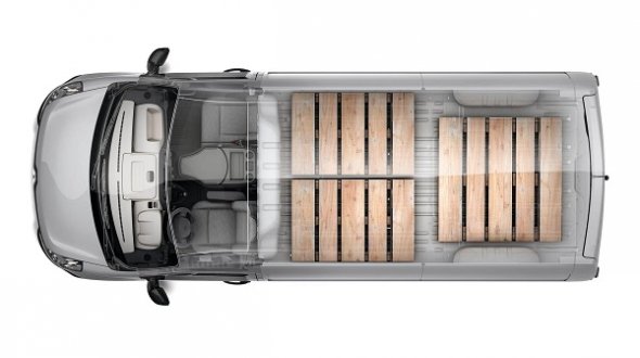 Renault Master Вантажний простір Renault Master
